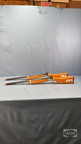 (2) WOODEN TOY RIFLES MADE BY PARIS