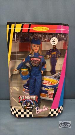 BARBIE 50TH ANN. NASCAR DOLL