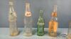 QUANTITY OF POP AND BEER BOTTLES WITH INSULATOR - 6