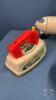 RUBBER TOTE WITH LID AND TOYS - 5