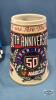NASCAR 50TH ANN. BARBIE DOLL WITH 50TH ANN. STEIN - 3