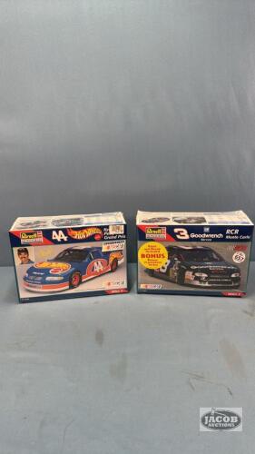 (2) NASCAR MODEL KITS