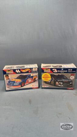 (2) NASCAR MODEL KITS