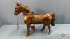 (3) PIECE METAL HORSE LOT - 2