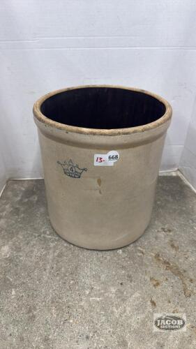 4 GALLON CROCK