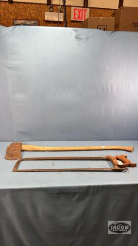 AXE AND MEAT SAW