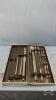 BBQ UNTENSIL LOT IN CARRYING CASE