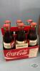 WOODEN COCA-COLA CASE WITH (4) CARTONS - 2