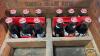 WOODEN COCA-COLA CASE WITH (4) CARTONS - 4