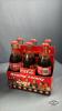 WOODEN COCA-COLA CASE WITH (4) CARTONS - 7