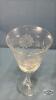 (4) CORNFLOWER WINE GLASSES - 5
