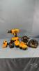 DEWALT 18VOLT DRILL AND BATTERY LOT