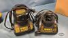 DEWALT 18VOLT DRILL AND BATTERY LOT - 4