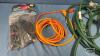 EXTENSION CORD LOT IN TOTE - 4