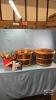 (2) BUSHEL BASKETS WITH CONTENTS