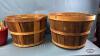 (2) BUSHEL BASKETS WITH CONTENTS - 2