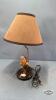 RESIN FISHERMANS LAMP