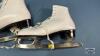 LADIES SIZE 9 FIGURE SKATES WITH GUARDS - 3