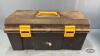 18IN PLASTIC TOOL BOX WITH QUANTITY OF HARDWARE - 6