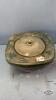 11IN SQ. CERAMIC FIRE POT - 2