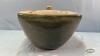 11IN SQ. CERAMIC FIRE POT - 4