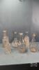 (6) DECANTERS / BOTTLES