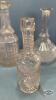 (6) DECANTERS / BOTTLES - 2