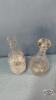 (6) DECANTERS / BOTTLES - 9