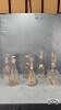 (6) LARGE DECANTERS