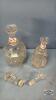 (6) LARGE DECANTERS - 8
