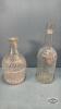 (6) DECANTERS / BOTTLES - 7