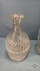 (6) DECANTERS / BOTTLES - 9