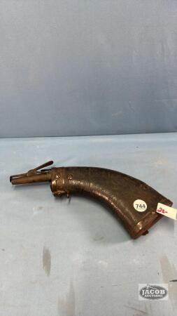 LARGE POWDER FLASK