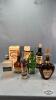 (8) ASSORTED WHISKEY AND LIQUOR BOTTLES