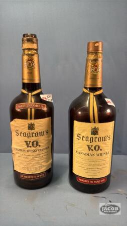 (2) SEAGRAMS 133.2 FL. OZ. BOTTLES