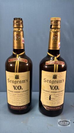(2) SEAGRAMS 133.2 FL. OZ. BOTTLES