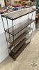 METAL (5) SHELF ROLLING STAND - 3