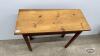 34IN LONG WOODEN TABLE WITH DRAWER - 2