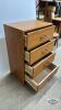 (4) DRAWER PRESS BOARD CHEST - 3
