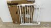 APPROX. 38IN PAW HUT PET GATE WITH SWING GATE - 2