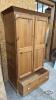 REPRO PINE (2) DOOR WARDROBE - 5