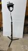 ADJUSTABLE FLOOR MODEL MAGNIFYING LIGHT