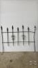 36IN SECTION OF WROUGHT IRON GARDEN D&Eacute;COR