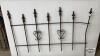 36IN SECTION OF WROUGHT IRON GARDEN D&Eacute;COR - 2