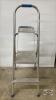 ALUMINUM (2) STEP PLATFORM LADDER - 2