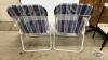 (2) METAL FOLDING LAWN CHAIRS - 3