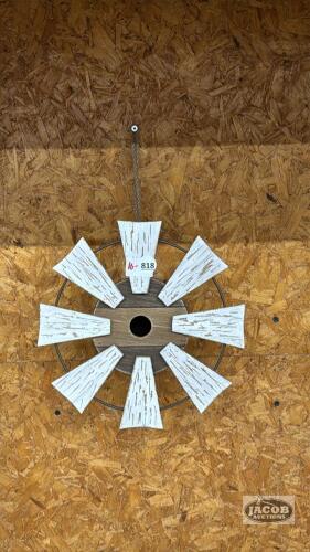 11IN WIDE WINDMILL BIRD HOUSE
