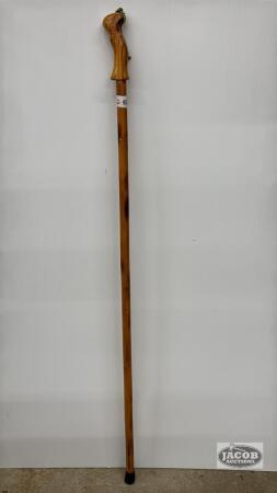 50IN WOODEN WALKING STICK
