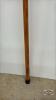 50IN WOODEN WALKING STICK - 3