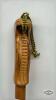 50IN WOODEN WALKING STICK - 4